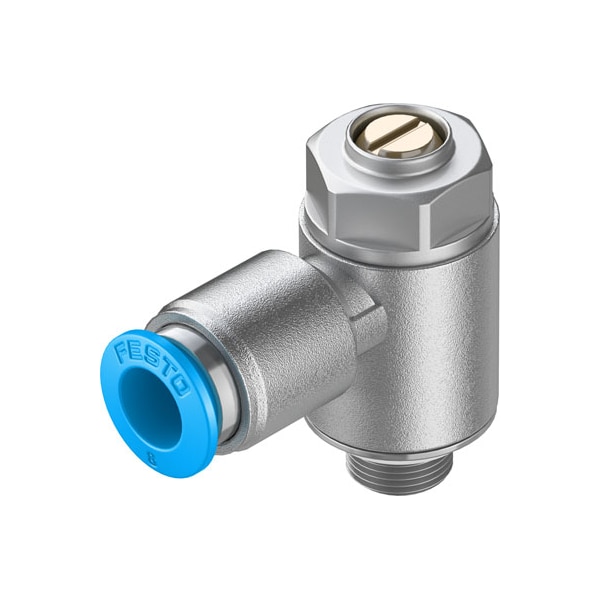 Festo One-Way Flow Control Valve GRLA-1/8-QS-8-MF-D GRLA-1/8-QS-8-MF-D - main